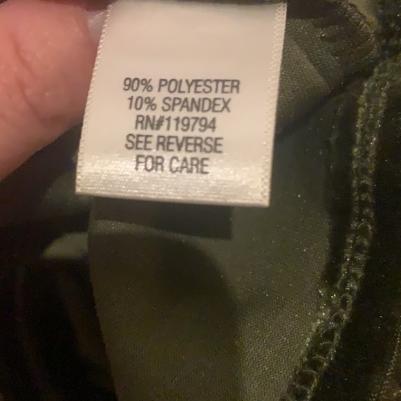 Apt 9 velvet top - Picture 6 of 6